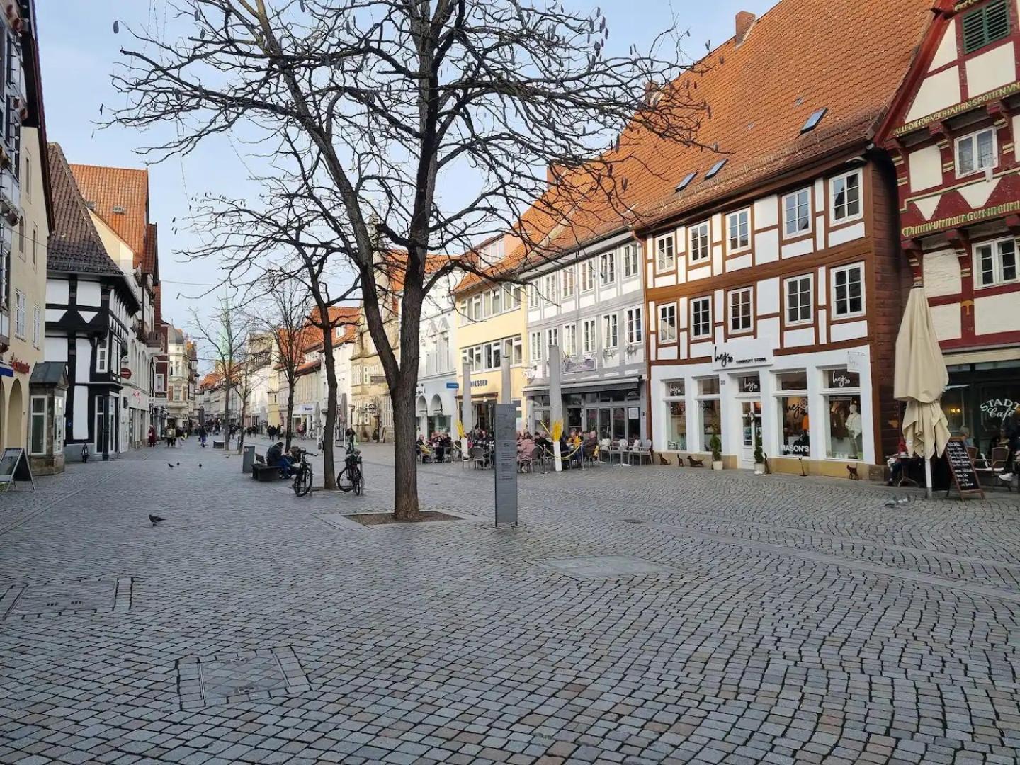 Charysma - Billard-Loft, Fussgaengerzone, Schlafzimmer Mit Smart-Tv, Parkplatz Hamelin Bagian luar foto