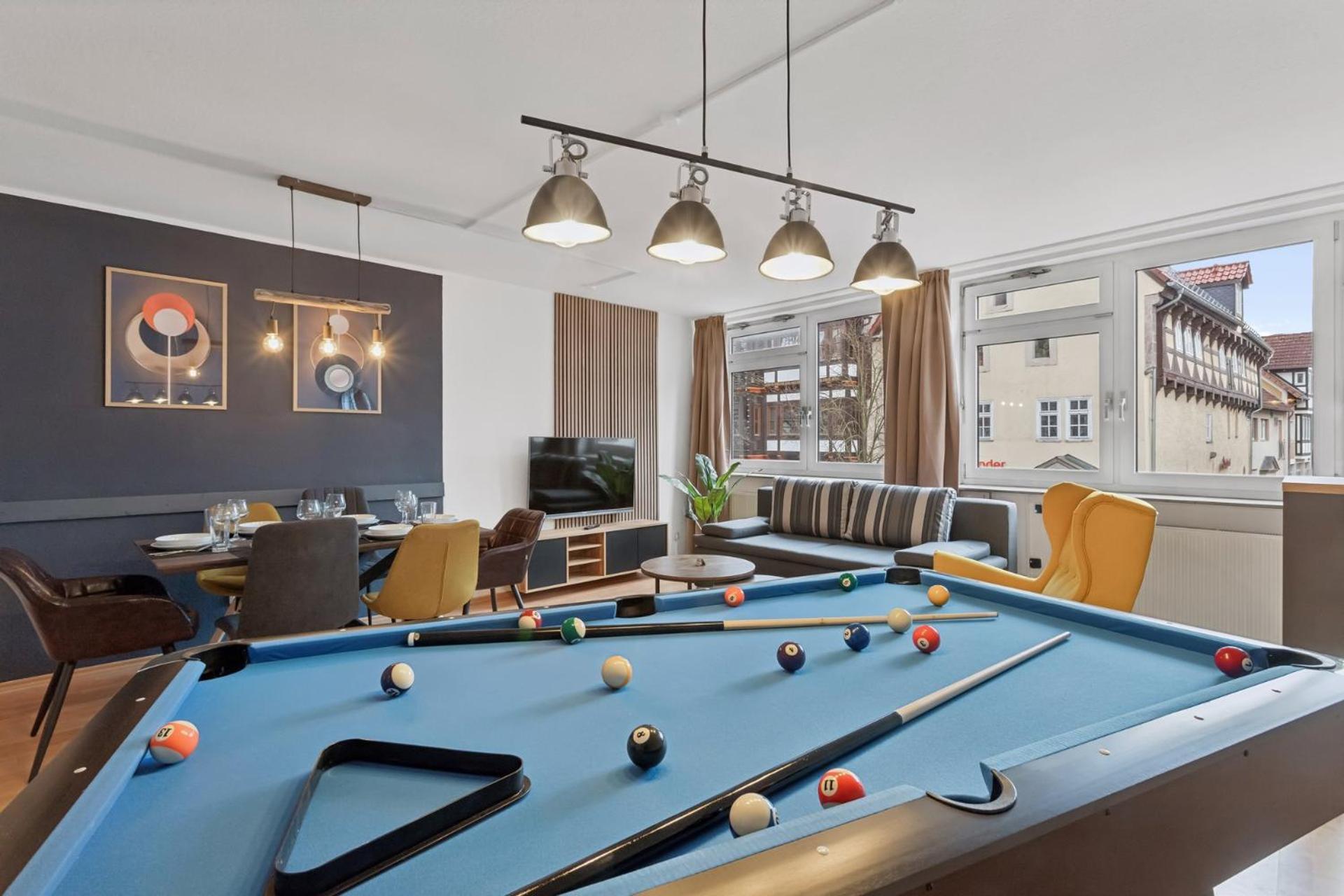 Charysma - Billard-Loft, Fussgaengerzone, Schlafzimmer Mit Smart-Tv, Parkplatz Hamelin Bagian luar foto
